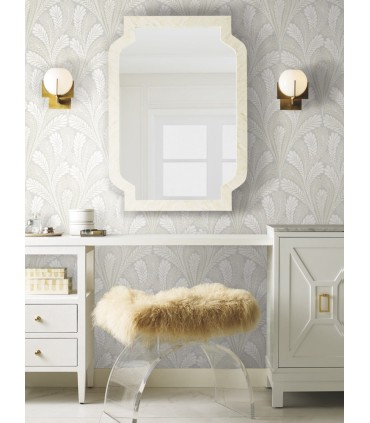DM5022 - Shell Damask Wallpaper by York