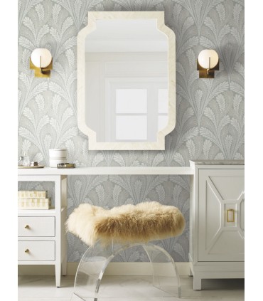 DM5023 - Shell Damask Wallpaper by York