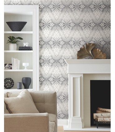 DM4931 - Tudor Diamond Damask Wallpaper by York