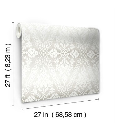 DM4934 - Tudor Diamond Damask Wallpaper by York