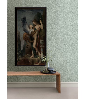 2970-26164 - Ashbee Green Tweed Wallpaper- by A Street