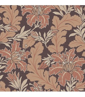 2970-26144 - Butterfield Burgundy Floral Wallpaper- by A Street