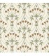 2970-26146 - Dard Green Tulip Ogee Wallpaper- by A Street