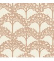2970-26112 - Dawson Rust Magnolia Tree Wallpaper- by A Street