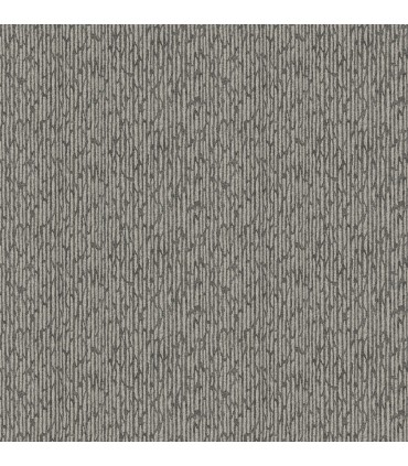 2970-26126 - Mackintosh Charcoal Textural Wallpaper- by A Street
