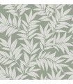 2970-26122 - Morris Green Leaf Wallpaper- by A Street