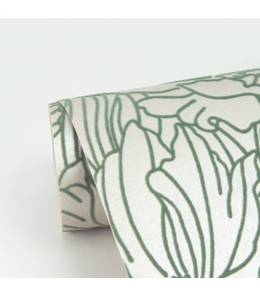 2970-87355 - Selwyn Flock Sage Floral Wallpaper- by A Street