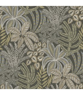 2970-13903 - Sumner Brown Woodland Botanical Wallpaper- by A Street
