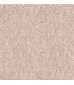 2970-26118 - Rose Gold Textured Triangle Wallpaper- by A Street
