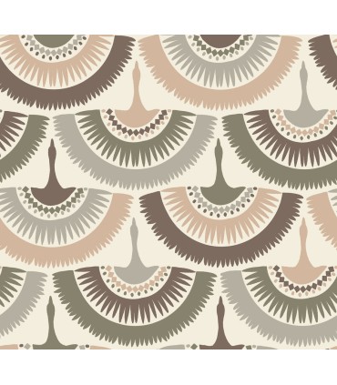 BO6641 - Feather and Fringe Wallpaper by Boho Luxe/York