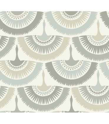 BO6643 - Feather and Fringe Wallpaper by Boho Luxe/York