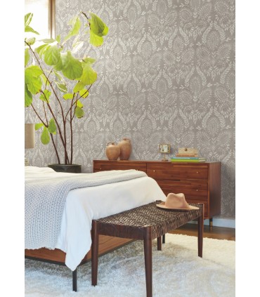 BO6732 - Laurel Damask Wallpaper by Boho Luxe/York
