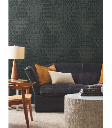 BO6673- Modern Chandelier Wallpaper by Boho Luxe/York