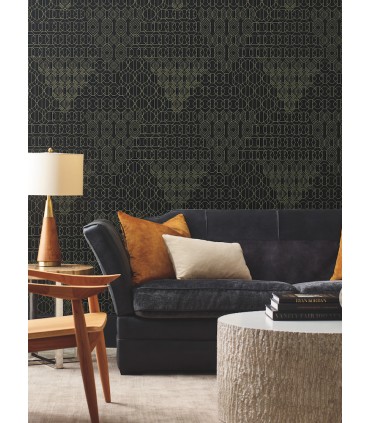 BO6674- Modern Chandelier Wallpaper by Boho Luxe/York