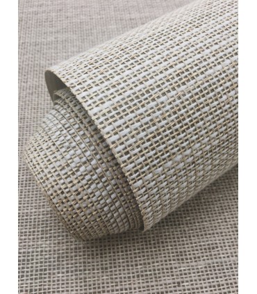 BO6611 - Paper and Thread Weave Wallpaper by Boho Luxe/York