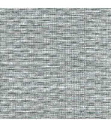 2984-8017 - Bay Ridge Blue Faux Grasscloth Wallpaper-Warner XI
