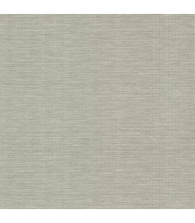 2984-2782 - Bay Ridge Light Grey Faux Grasscloth Wallpaper-Warner XI