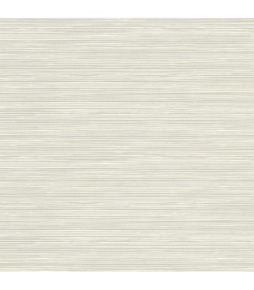 2984-40908 - Bondi Light Grey Grasscloth Texture Wallpaper-Warner XI