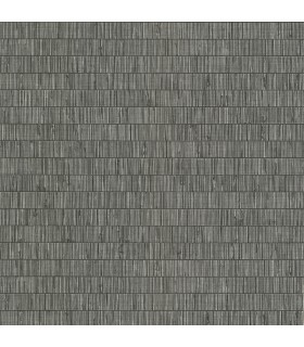 2984-70010 - Luz Blue Faux Grasscloth Wallpaper-Warner XI