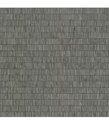 2984-70010 - Luz Blue Faux Grasscloth Wallpaper-Warner XI