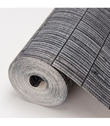 2984-70010 - Luz Blue Faux Grasscloth Wallpaper-Warner XI