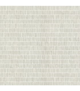 2984-70008 - Luz Grey Faux Grasscloth Wallpaper-Warner XI