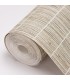 2984-70007 - Luz Taupe Faux Grasscloth Wallpaper-Warner XI