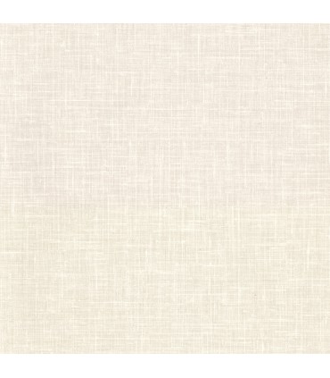 2984-50305 - Upton Cream Faux Linen Wallpaper-Warner XI