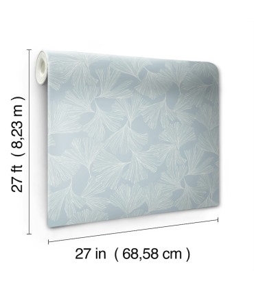 DD3743 - Ginkgo Toss Wallpaper- Dazzling Dimensions 2