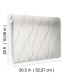 Y6201401 - Wavy Stripe Wallpaper- Dazzling Dimensions 2