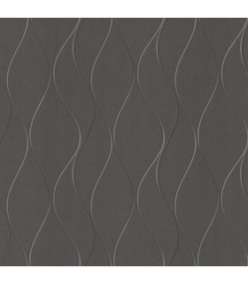 Y6201405 - Wavy Stripe Wallpaper- Dazzling Dimensions 2