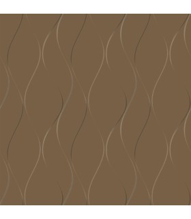 Y6201406 - Wavy Stripe Wallpaper- Dazzling Dimensions 2