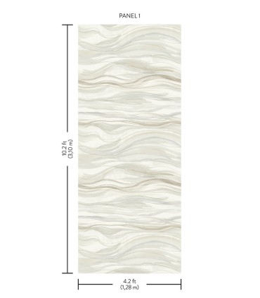 DD3842M - Currents Wallpaper Mural- Dazzling Dimensions 2