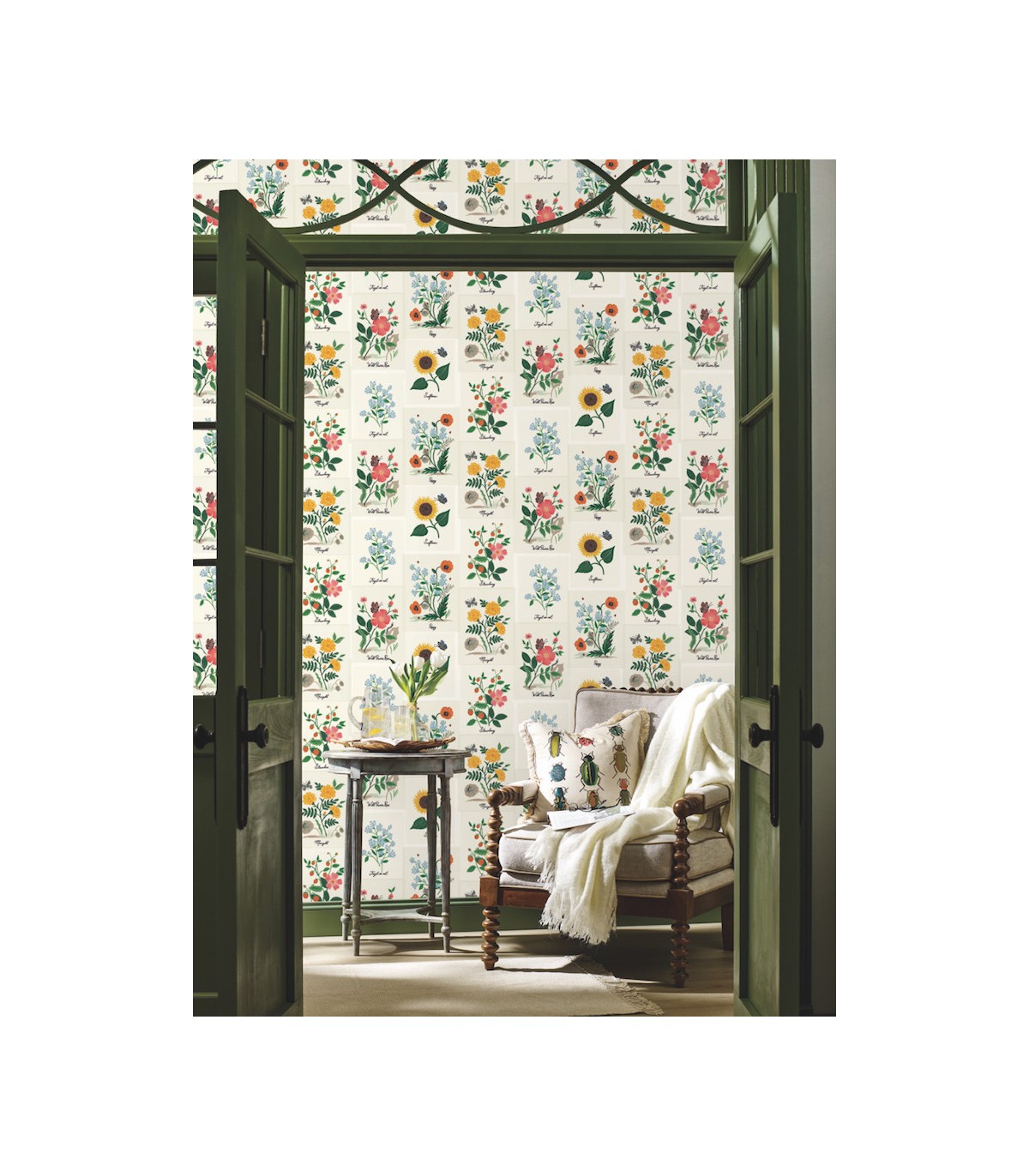 RP7334 - Botanical Prints Wallpaper- Rifle Paper Co. 2