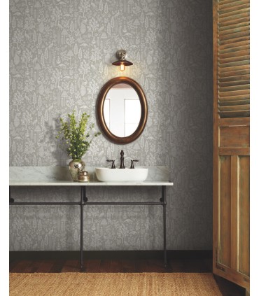 RP7369 - Menagerie Toile Wallpaper- Rifle Paper Co. 2