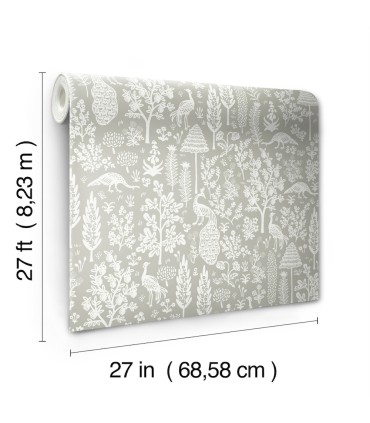 RP7369 - Menagerie Toile Wallpaper- Rifle Paper Co. 2