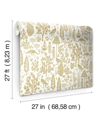 RP7371 - Menagerie Toile Wallpaper- Rifle Paper Co. 2