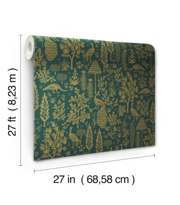 RP7373 - Menagerie Toile Wallpaper- Rifle Paper Co. 2