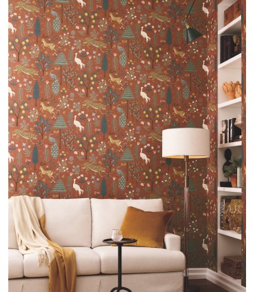 RP7301 - Menagerie Wallpaper- Rifle Paper Co. 2