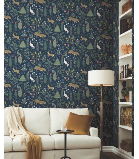 RP7304 - Menagerie Wallpaper- Rifle Paper Co. 2