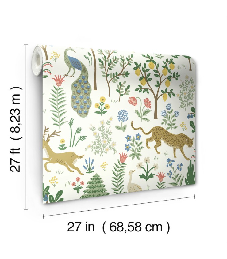 RP7305 Menagerie Wallpaper Rifle Paper Co. 2