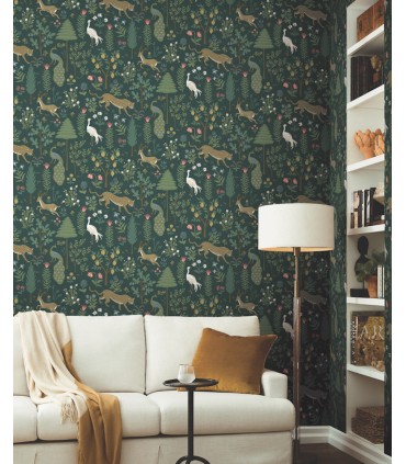 RP7306 - Menagerie Wallpaper- Rifle Paper Co. 2