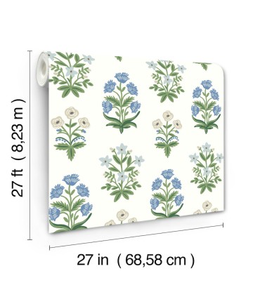 RP7347 - Mughal Rose Wallpaper- Rifle Paper Co. 2