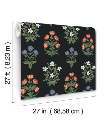 RP7348 - Mughal Rose Wallpaper- Rifle Paper Co. 2