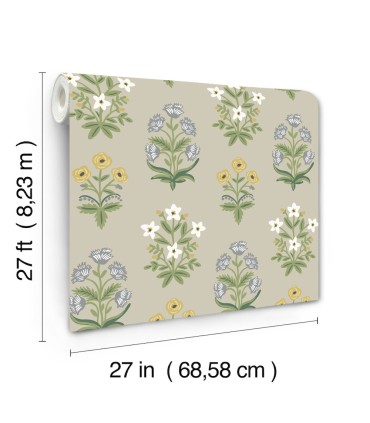 RP7350 - Mughal Rose Wallpaper- Rifle Paper Co. 2