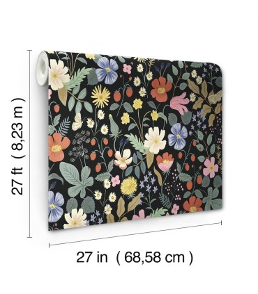 RP7355 - Strawberry Fields Wallpaper- Rifle Paper Co. 2