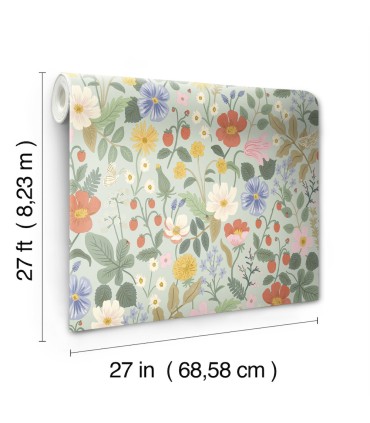 RP7356 - Strawberry Fields Wallpaper- Rifle Paper Co. 2