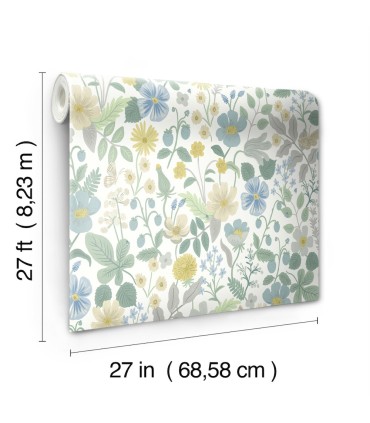 RP7357 - Strawberry Fields Wallpaper- Rifle Paper Co. 2