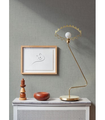 2973-90915 - Bentley Grey Faux Linen Wallpaper by A Street