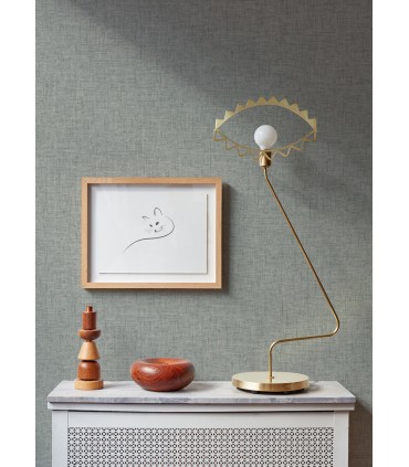 2973-90914 - Bentley Slate Faux Linen Wallpaper by A Street